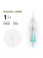 Cartuchos PMU 0,30 1R, cono de 5,5 mm (EN17), 20 uds.