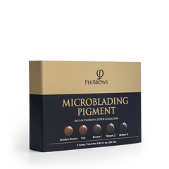 Colección de pigmentos para microblading PhiBrows SUPER
