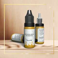 Pigmento amarillo para microblading 10 ml