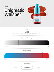 Pigmento para sombras de labios Enigmatic Whisper PMU de 10 ml