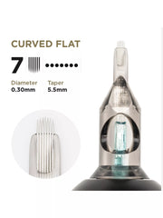 Cartuchos PMU 0,30 7F, 5,5 mm, cono curvo plano (EN02B), 20 uds.