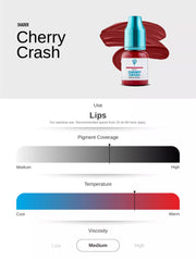 Pigmento para sombras de labios Cherry Crash PMU de 10 ml