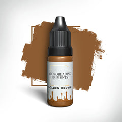 Pigmento marrón dorado para microblading 10 ml