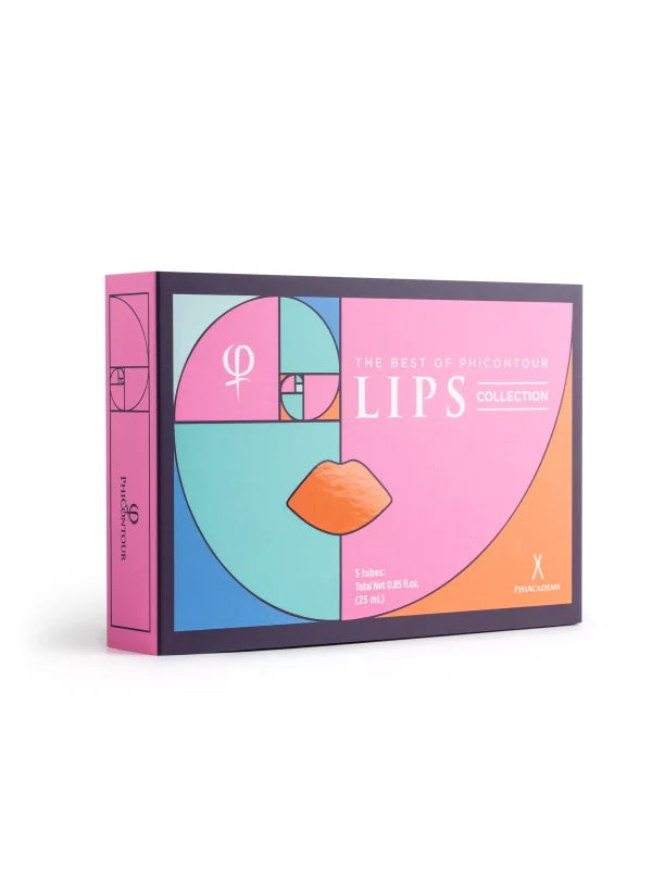 PhiContour SUPER Pigment Lips Collection Set – 5 x Lip Pigments 5ml