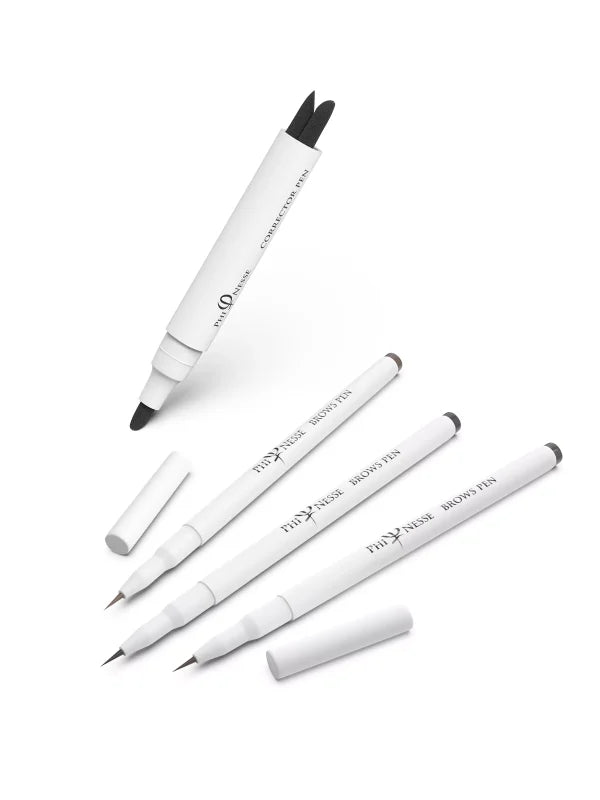 PhiNesse Brows Pen Set – 3 x PhiNesse Brows Pen + 1 x PhiNesse Corrector Pen